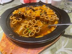 灰蘑莜面窝窝-锦绣金山人家(友谊店)