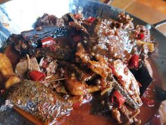 炒血粑鸭-临江餐馆二楼美食部落