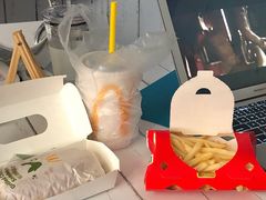 原味板烧鸡腿堡-麦当劳(仙林亚东城得来速店)