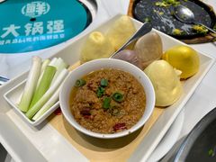 肉沫炒虾酱-大锅强·蒸海鲜青岛菜(金沙滩店)