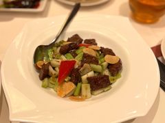 葱爆日式牛柳粒-利苑酒家(合景国际金融广场店)