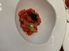金枪鱼海胆塔塔-香樟花园法式铁板烧(恒隆广场店)