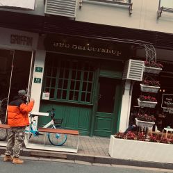 -595barbershop美式油头