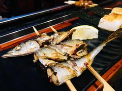秋刀鱼-鸟串烧Yakitori