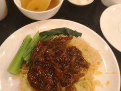 香辣炸酱肉丝捞面-丽的面家(多宝路店)