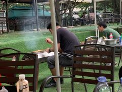 -尚庄度假村·庭台树下·户外烧烤·团建CS·轰趴营地(上庄水库店)