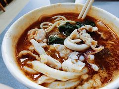 瘦肉鱿鱼沙茶面-四里沙茶面(湖滨四里店)