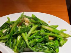 猪油渣炒菜心-金穗园·砂锅粥.醉鸡煲火锅(长寿路店)
