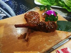 战斧羊排-三国惹火烤肉·中日韩烤肉集合店(百草路店)