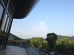 早餐吧外的走廊-宁波九龙湖开元度假村