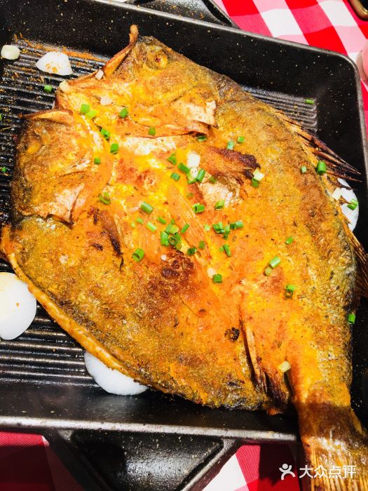 西贝莜面村(青浦宝龙店)葱香烤鱼图片