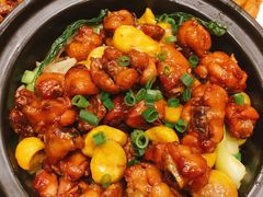 板栗鸡-皇城根·烤鸭·鱼头·家常菜(欧亚大观乐活城店)