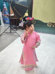 -后宫·古装汉服京剧儿童亲子全家福摄影