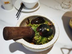 皮蛋辣椒擂茄子-炊烟小炒黄牛肉(华夏店)