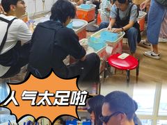 -不贰手作陶艺diy·烧玻璃·银饰团建(人民大学店)