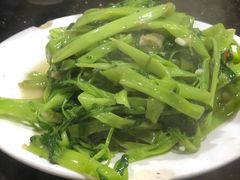 蒜蓉炒通菜超有獲氣-一哥美食(总店)