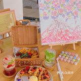 ️️ 居然把野餐搬进来咖啡屋里