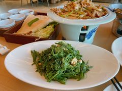 丝瓜尖把拌核桃仁-海泰食府·新鲁菜·家宴(总部基地店)