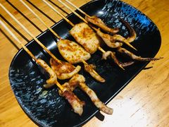 -路边摊小炉子烧烤