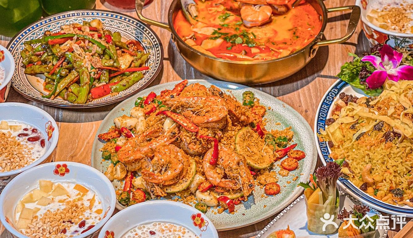 这家泰料冬阴功汤无限续，太壕了‼️