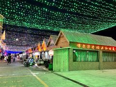 -布尔津河堤夜市
