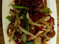 酸萝卜炒腊肠-俏湘私房菜(国贸店)