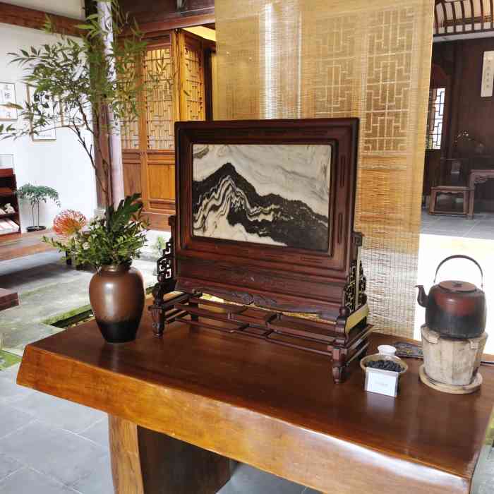 禅茶馆(广富林店)-"禅茶馆在松江广富林遗址公园内,是一幢如旧.