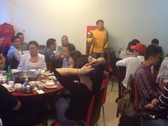 胖金哥吃得很兴奋啊-老石黑山羊毛驴肉火锅(金凯广场店)