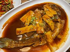 深海黄鱼年糕-径山十八道·风味民间菜(杭州总店)