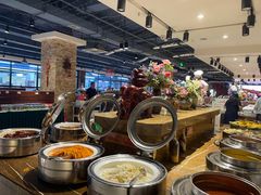 自助取餐区-汉巴9号自助餐厅(新潮尚品超市店)