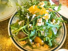 芝麻菜沙拉配风干火腿-羽深肉铺 Steak & Wine