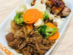 照烧鸡牛肉双拼饭-吉野家(首创奥特莱斯店)