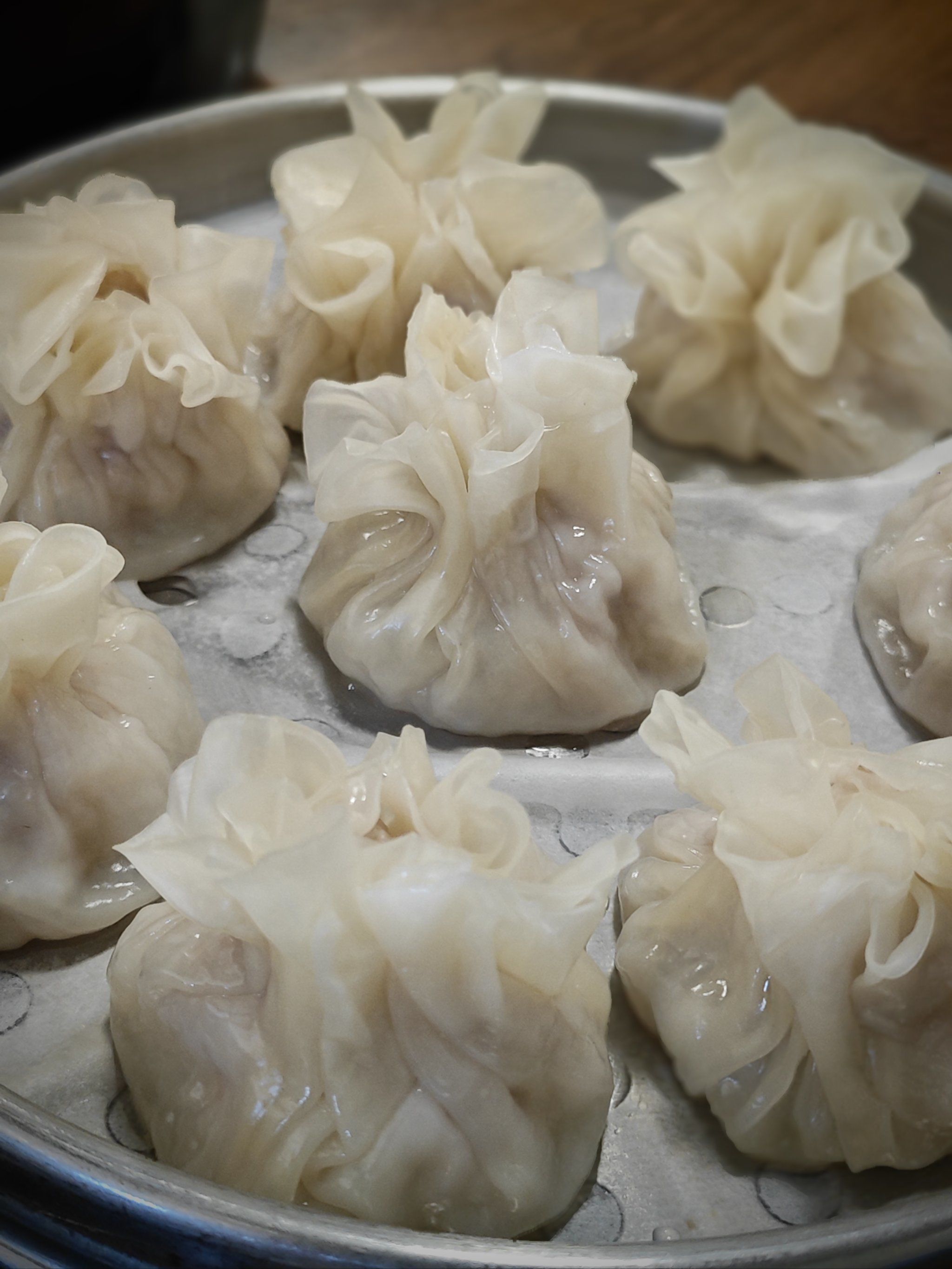 今天尝了最正宗的肉烧麦