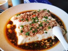 葱香肉酱嫩豆腐-幸福里时光餐吧