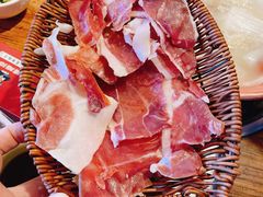 阿婆秘制陈年火腿片-阿婆情腊排骨火锅(金虹路店)