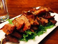 烤猪颈肉-荷花泰菜(东方新天地店)