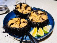 -蚝堡·生蚝海鲜烧烤物种起源•海肠捞饭(刘公岛店)