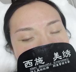 -西施无菌半永久纹绣眉眼影唇轻增发纹发际线