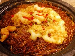 蒜蓉粉丝蒸虾-绿茶餐厅(崇文门新世界店)