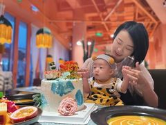 鲜花主题款蛋糕-艾加柒克蛋糕茶歇甜品台(春熙路店)