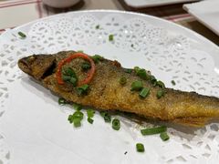 椒盐溪鱼-花麦地溪边小厨(天台国清寺入口店)