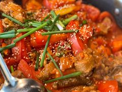 -贵州辣子鸡番茄鸡