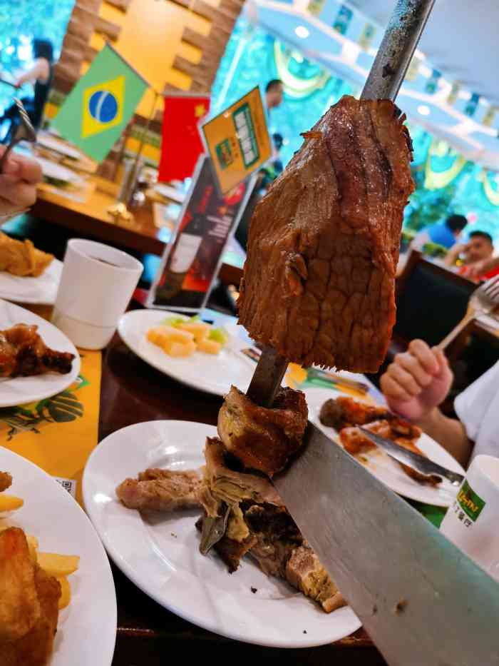 拉丁餐厅61巴西烤肉自助(荣建店)-"在某平台买了198元2个人的优惠券