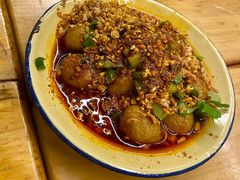 虎皮鹌鹑蛋-拈签一笑黄牛肉辣卤串串