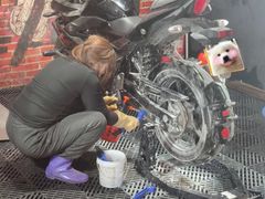 -摩道团机车工坊 摩托车维修 精洗店