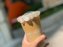 春日玫瑰雪松拿铁-Seesaw Coffee(上海太阳宫K46店)