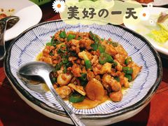 老姜炒仔鸡-翠园十八号庭院餐厅