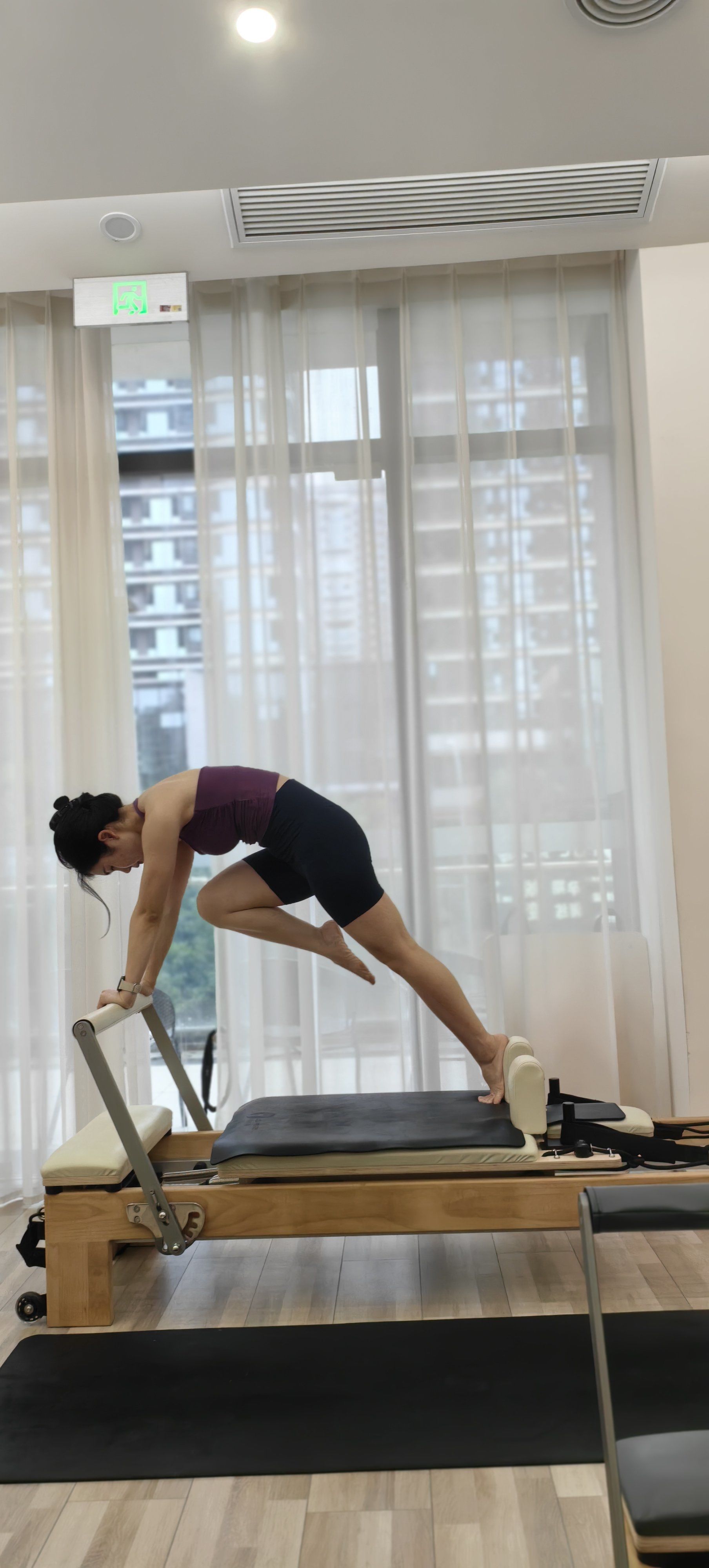 爱运动的女生,生活充满了阳光和自「yue