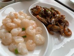 油爆河虾双拼-上海会馆(香港名都店)