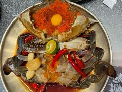 -草家酱蟹炭火烤肉店(珲春南路二店)
